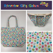 Large Tote Bag - Thimbles Large Tote Bag - Thimbles